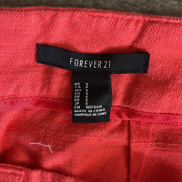 Forever 21 linen shorts size S - Picture 4 of 7